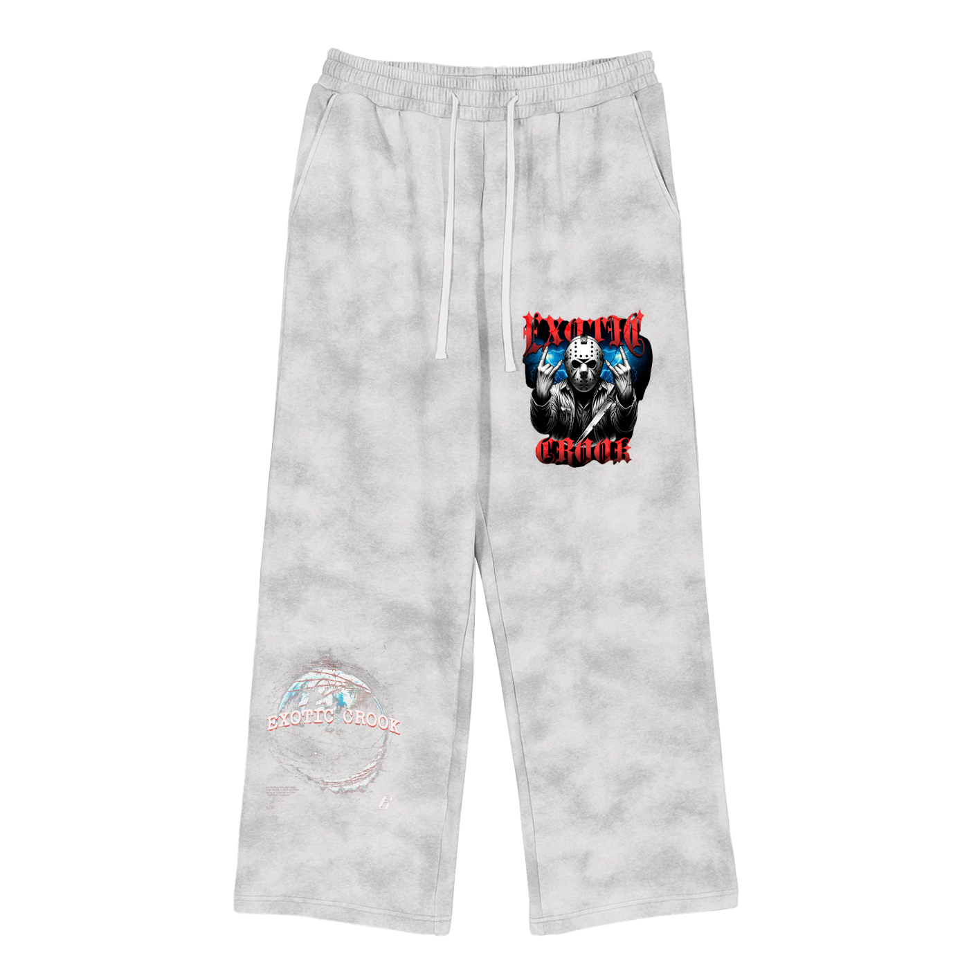 Exotic Crook Dirty Wash Jogging Pants