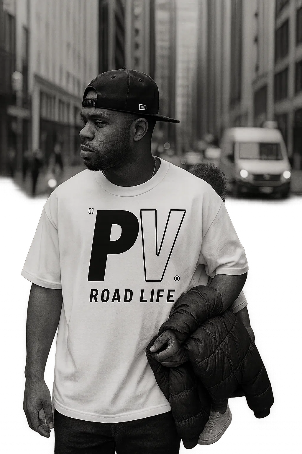 Prevaiil Clothing Road Life T Shirt