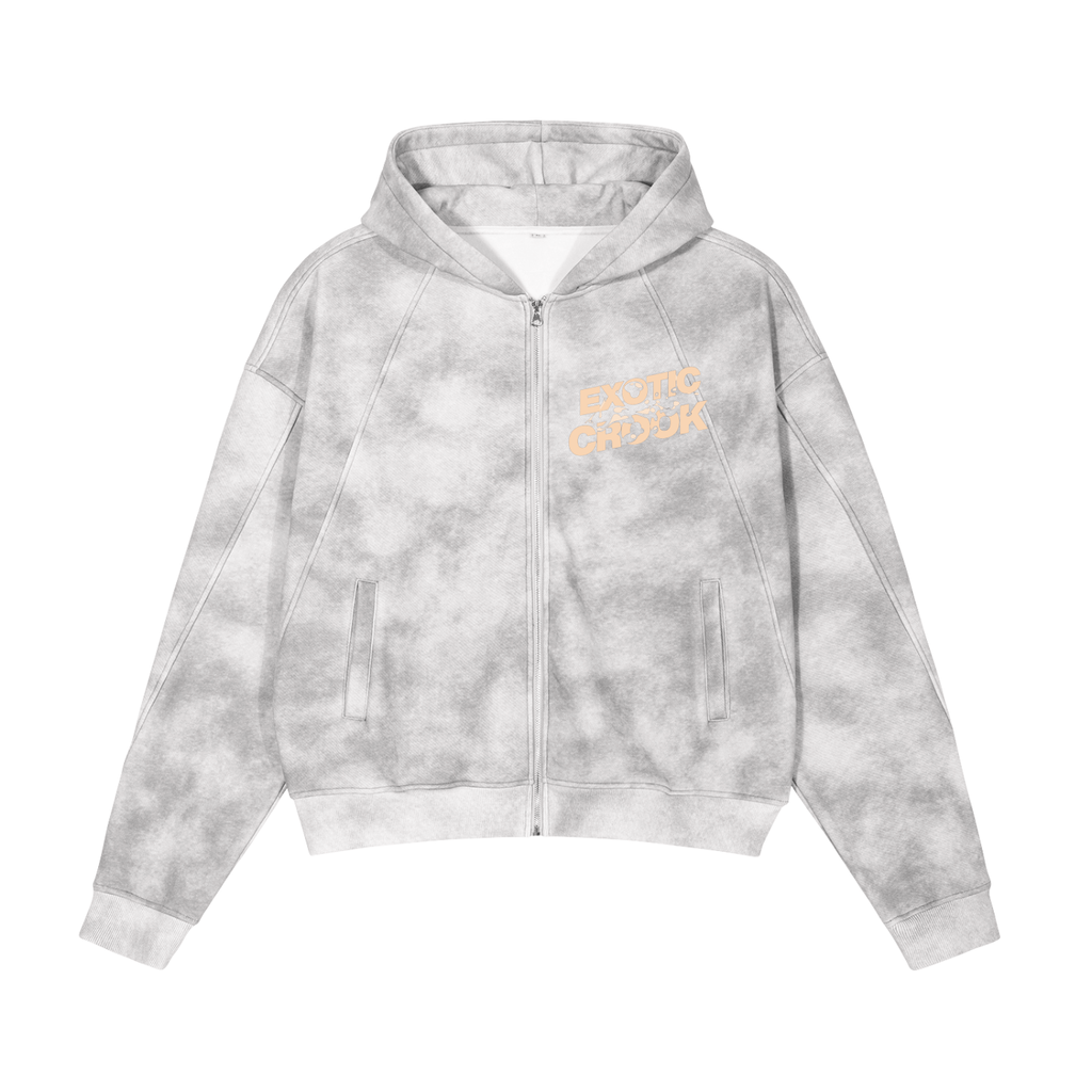 Exotic Crook Dirty Washed Hoodie